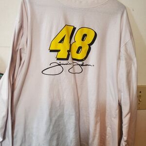 White Long Sleeve Tee